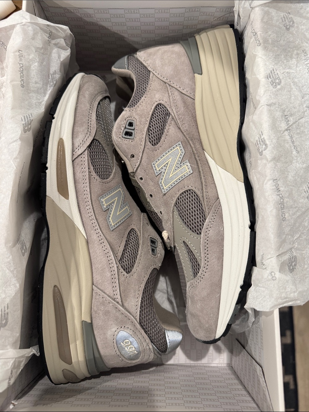 Kith 101 x New Balance Made in UK 991v2 - Moonrock (men’s 6.5/women’s 8)